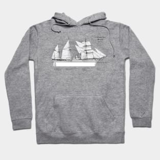 USRC Bear United States Coast Guard Revenue Cutter - SBDpng Hoodie